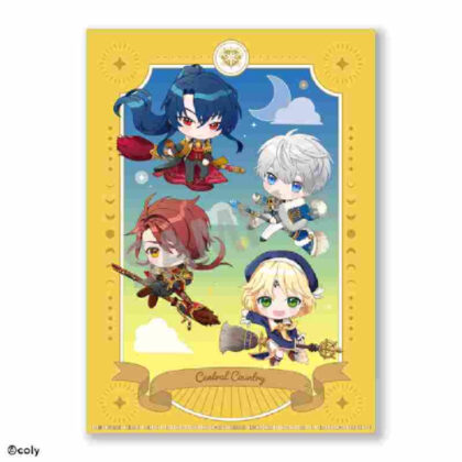 Wizard's Promise A4 Single Clear File Central Country Okchi (魔法使いの約束 A4シングルクリアファイル 中央の国おっこち)