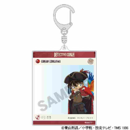 Detective Conan SNS style acrylic key chain Conan Edogawa Sailor (名探偵コナン SNS風アクリルキーホルダー 江戸川コナン 船乗り)