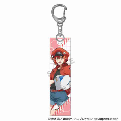 Cells at Work! Acrylic Stick Keychain Red Blood Cell (はたらく細胞 アクリルスティックキーホルダー 赤血球)