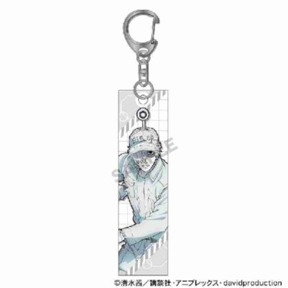 Cells at Work! Acrylic Stick Keychain White Blood Cell (はたらく細胞 アクリルスティックキーホルダー 白血球)