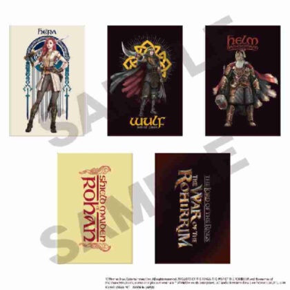 The Lord of the Rings/Battle of Rohan Postcard Set A (ロード・オブ・ザ・リング/ローハンの戦い ポストカードセットA)