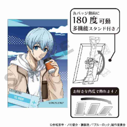 Blue Rock Art Can Badge Ice Ori Sheep Travel (ブルーロック アート缶バッジ 氷織羊 旅行)
