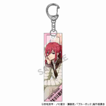 Blue Rock Acrylic Stick Keychain Shredded Leopard Horse Travel (ブルーロック アクリルスティックキーホルダー 千切豹馬 旅行)