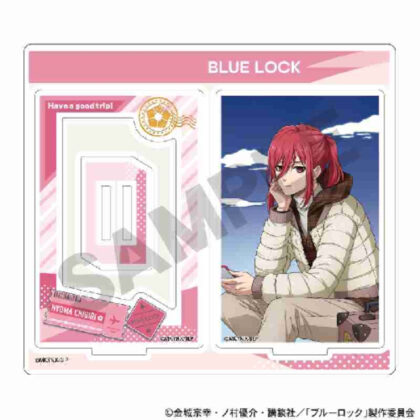 Blue Rock Frame Acrylic Stand Shredded Leopard Horse Travel (ブルーロック フレームアクリルスタンド 千切豹馬 旅行)