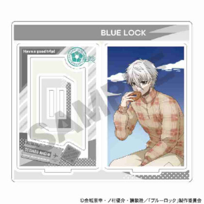Blue Rock Frame Acrylic Stand Seishiro Nagi Travel (ブルーロック フレームアクリルスタンド 凪誠士郎 旅行)