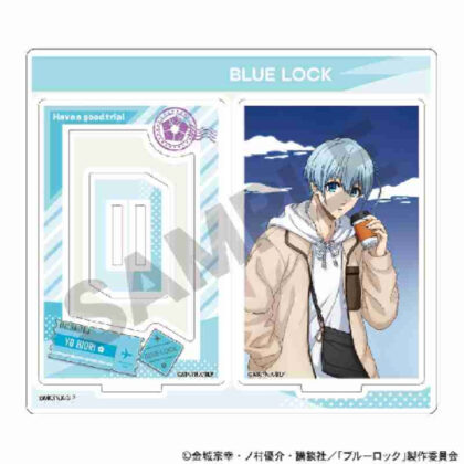 Blue Rock Frame Acrylic Stand Hyouori Sheep Travel (ブルーロック フレームアクリルスタンド 氷織羊 旅行)