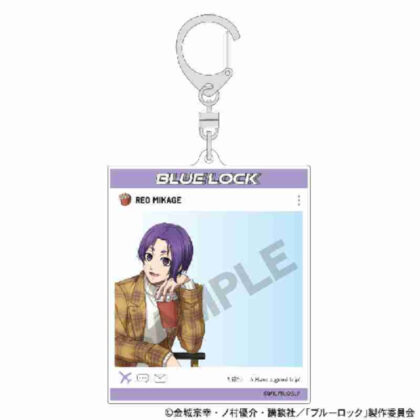 Blue Rock SNS Style Acrylic Key Chain Reio Mikage Travel (ブルーロック SNS風アクリルキーホルダー 御影玲王 旅行)