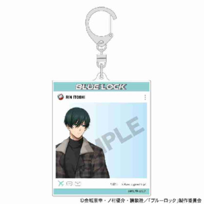 Blue Rock SNS Style Acrylic Keychain Rin Itoshi Travel (ブルーロック SNS風アクリルキーホルダー 糸師凛 旅行)