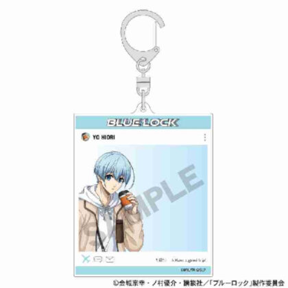 Blue Rock SNS Style Acrylic Keychain Hyouori Hitsuji Travel (ブルーロック SNS風アクリルキーホルダー 氷織羊 旅行)