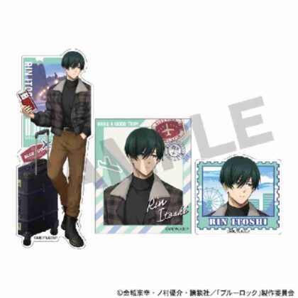 Blue Rock Sticker Set Rin Itoshi Travel (ブルーロック ステッカーセット 糸師凛 旅行)