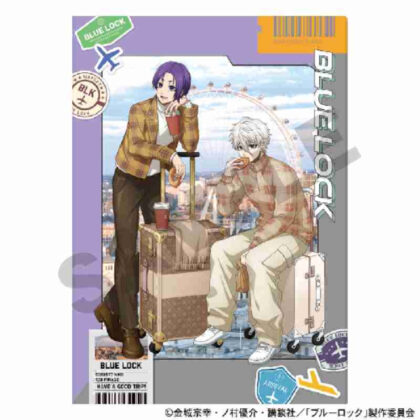Blue Rock Single Clear File Seishiro Nagi & Reio Mikage Travel (ブルーロック シングルクリアファイル 凪誠士郎&御影玲王旅行)