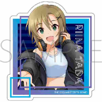 THE IDOLM@STER CINDERELLA GIRLS Die-cut sticker Rina Tada (アイドルマスター シンデレラガールズ ダイカットステッカー 多田李衣菜)