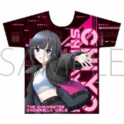 THE IDOLM@STER CINDERELLA GIRLS Full Graphic T-shirt Shirayuki Chiya (アイドルマスター シンデレラガールズ フルグラフィックTシャツ 白雪千夜)