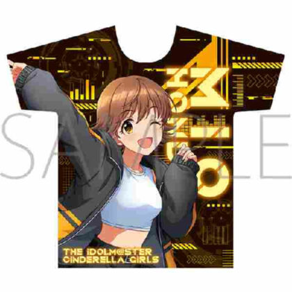 THE IDOLM@STER CINDERELLA GIRLS Full Graphic T-shirt Mio Honda (アイドルマスター シンデレラガールズ フルグラフィックTシャツ 本田未央)