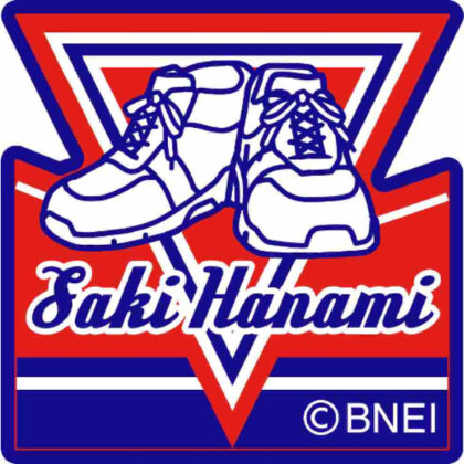 Gakuen Idolmaster Embroidery Patch Seal Hanami Saki (学園アイドルマスター 刺繍ワッペンシール 花海咲季)