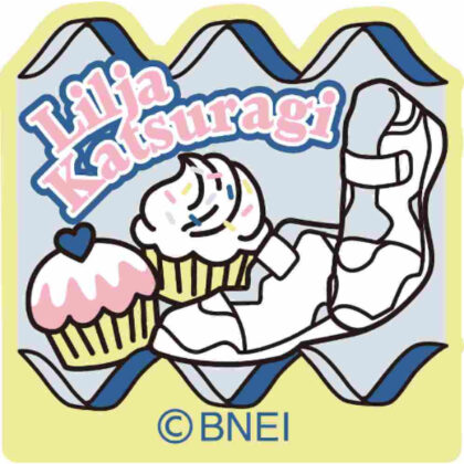 Gakuen Idolmaster Embroidery Patch Seal Lilia Katsuragi (学園アイドルマスター 刺繍ワッペンシール 葛城リーリヤ)