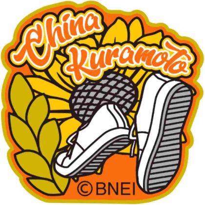 Gakuen Idolmaster Embroidery Patch Seal China Kuramoto (学園アイドルマスター 刺繍ワッペンシール 倉本千奈)