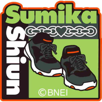 Gakuen Idolmaster Embroidery Patch Seal Seika Shiun (学園アイドルマスター 刺繍ワッペンシール 紫雲清夏)