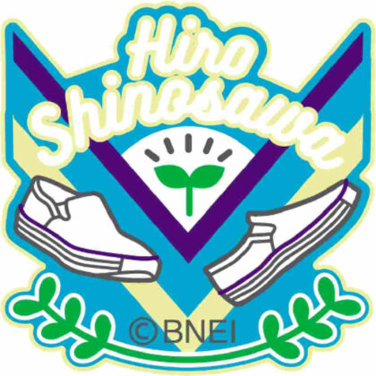 Gakuen Idolmaster Embroidery Patch Seal Hiroshi Shinozawa (学園アイドルマスター 刺繍ワッペンシール 篠澤広)