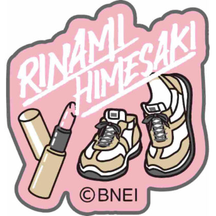 Gakuen Idolmaster Embroidery Patch Seal Rinami Himesaki (学園アイドルマスター 刺繍ワッペンシール 姫崎莉波)