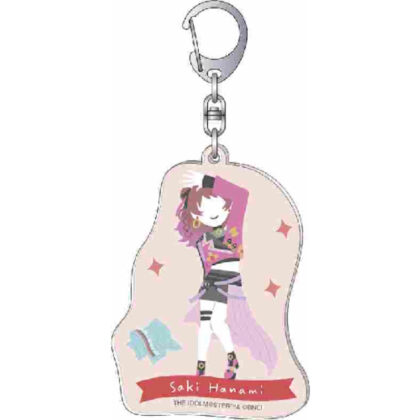 Gakuen Idolmaster Acrylic Keychain Yuru Palette Hanami Saki (学園アイドルマスター アクリルキーホルダー ゆるパレット 花海咲季)