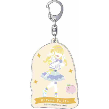 Gakuen Idolmaster Acrylic Key Chain Yuru Palette Kotone Fujita (学園アイドルマスター アクリルキーホルダー ゆるパレット 藤田ことね)