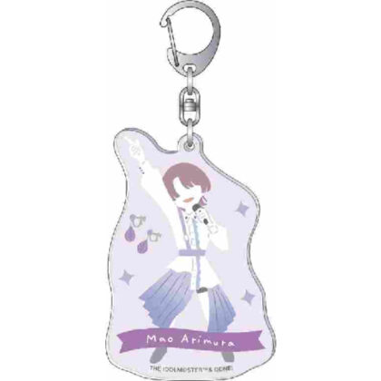 Gakuen Idolmaster Acrylic Keychain Yuru Palette Mao Arimura (学園アイドルマスター アクリルキーホルダー ゆるパレット 有村麻央)