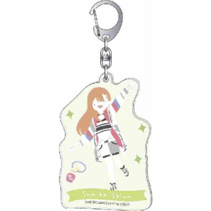Gakuen Idolmaster Acrylic Key Chain Yuru Palette Seika Shiun (学園アイドルマスター アクリルキーホルダー ゆるパレット 紫雲清夏)