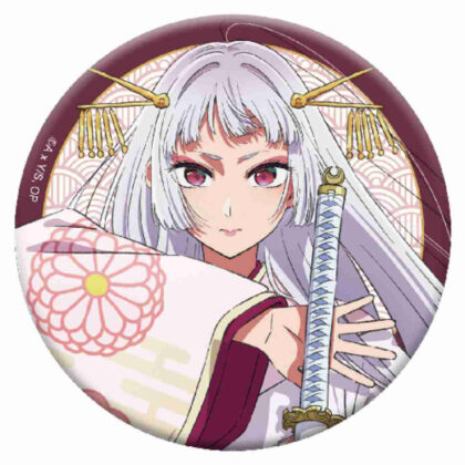 [Oshinoko] Glitter can badge Akane Kurokawa (Sayahime Ver.) (【推しの子】 グリッター缶バッジ 黒川あかね(鞘姫Ver.))