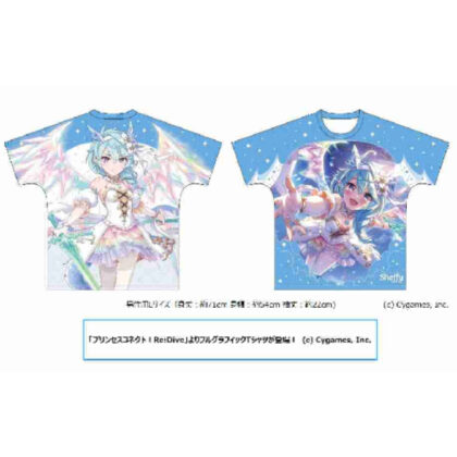 Princess Connect! Re:Dive Full Graphic T-shirt Shefi (Princess) (プリンセスコネクト!Re:Dive フルグラフィックTシャツ シェフィ(プリンセス))