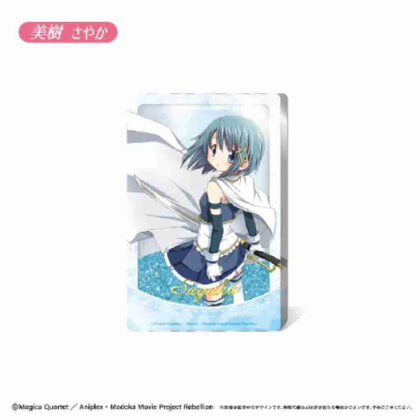 Puella Magi Madoka Magica the Movie: Rebellion Glitter Acrylic Block Sayaka Miki (劇場版 魔法少女まどか☆マギカ 新編 叛逆の物語 グリッターアクリルブロック 美樹さやか)