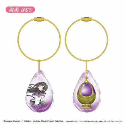 Puella Magi Madoka Magica the Movie: Rebellion Acrylic Charm Homura Akemi (劇場版 魔法少女まどか☆マギカ 新編 叛逆の物語 アクリルチャーム 暁美ほむら)