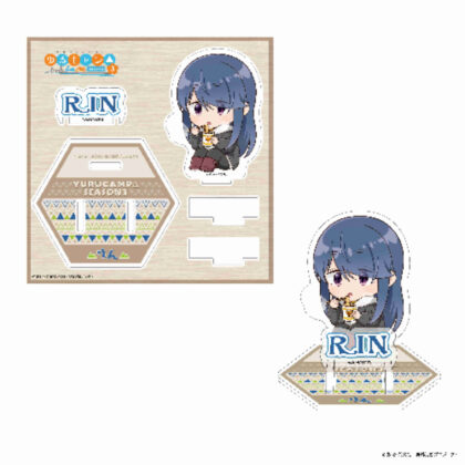 Yurucamp△ SEASON3 Cup Noodle Series Acrylic stand that holds the lid Rin (ゆるキャン△ SEASON3 カップ麺シリーズ フタ押さえになるアクリルスタンド リン)