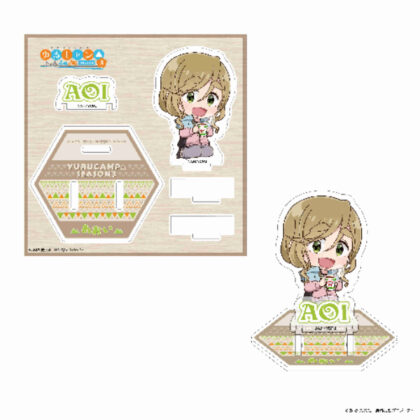 Yuru Camp△ SEASON3 Cup Noodle Series Acrylic stand that holds the lid Aoi (ゆるキャン△ SEASON3 カップ麺シリーズ フタ押さえになるアクリルスタンド あおい)