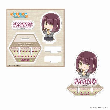Yuru Camp△ SEASON3 Cup Noodle Series Acrylic stand that holds the lid Ayano (ゆるキャン△ SEASON3 カップ麺シリーズ フタ押さえになるアクリルスタンド 綾乃)