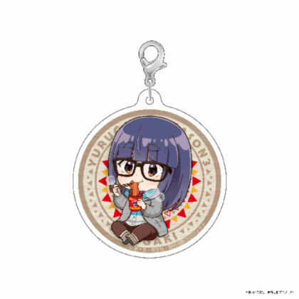 Yurucamp△ SEASON3 Cup Noodle Series Acrylic Key Chain Chiaki (ゆるキャン△ SEASON3 カップ麺シリーズ アクリルキーホルダー 千明)