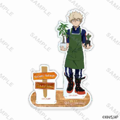 My Hero Academia Acrylic Stand Gardener Katsuki Bakugou (僕のヒーローアカデミア アクリルスタンド 園芸員 爆豪勝己)