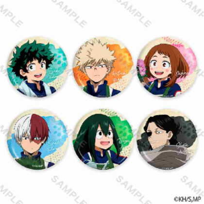 My Hero Academia Trading Mat Can Badge Gardener (僕のヒーローアカデミア トレーディングマット缶バッジ 園芸員)