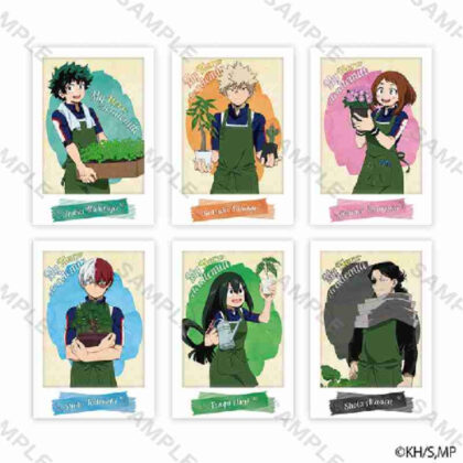 My Hero Academia Photo Card Set Gardener (僕のヒーローアカデミア フォトカードセット 園芸員)