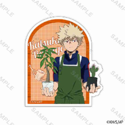 My Hero Academia Sticker Gardener Katsuki Bakugou (僕のヒーローアカデミア ステッカー 園芸員 爆豪勝己)