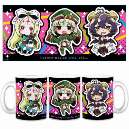 Longing for a Magical Girl Mug Magiabese & Leopard & Nero Alice (魔法少女にあこがれて マグカップ マジアベーゼ&レオパルト&ネロアリス)