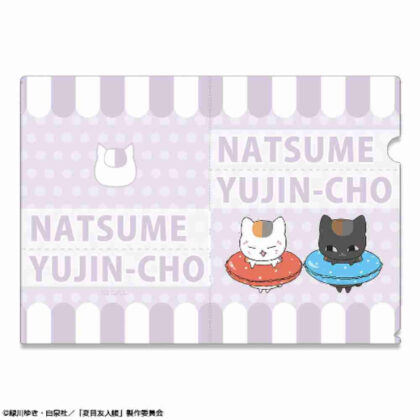 Natsume's Book of Friends Clear File Design 03 Nyanko Sensei C (夏目友人帳 クリアファイル デザイン03 ニャンコ先生 C)