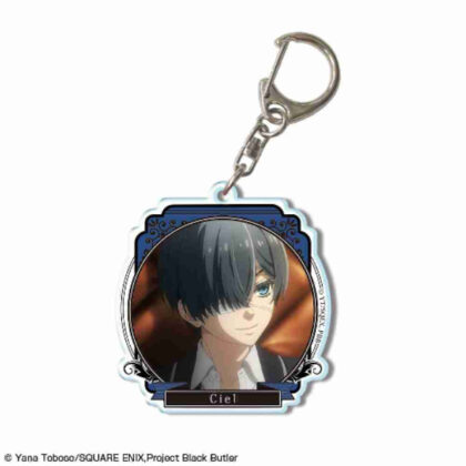 Black Butler -Boarding School Edition- Acrylic Key Chain Design 08 Ciel Phantomhive A (黒執事 -寄宿学校編- アクリルキーホルダー デザイン08シエル・ファントムハイヴ A)
