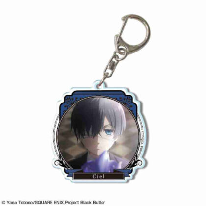 Black Butler -Boarding School Edition- Acrylic Key Chain Design 10 Ciel Phantomhive C (黒執事 -寄宿学校編- アクリルキーホルダー デザイン10シエル・ファントムハイヴ C)