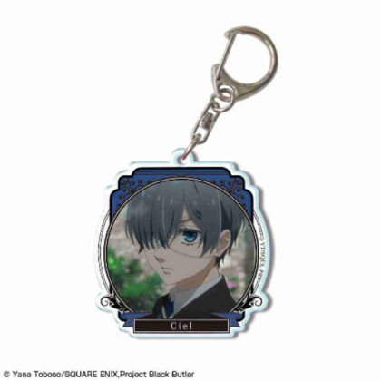 Black Butler -Boarding School Edition- Acrylic Key Chain Design 11 Ciel Phantomhive D (黒執事 -寄宿学校編- アクリルキーホルダー デザイン11シエル・ファントムハイヴ D)