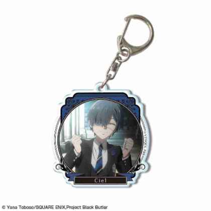 Black Butler -Boarding School Edition- Acrylic Key Chain Design 12 Ciel Phantomhive E (黒執事 -寄宿学校編- アクリルキーホルダー デザイン12シエル・ファントムハイヴ E)