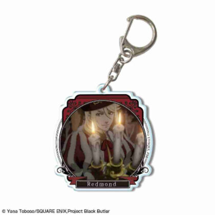 Black Butler -Boarding School Edition- Acrylic Key Chain Design 15 Edgar Redmond A (黒執事 -寄宿学校編- アクリルキーホルダー デザイン15エドガー・レドモンド A)