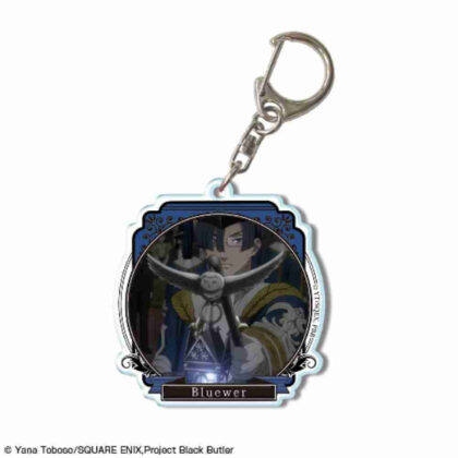 Black Butler -Boarding School Edition- Acrylic Keychain Design 17 Lawrence Bruer A (黒執事 -寄宿学校編- アクリルキーホルダー デザイン17ロレンス・ブルーアー A)