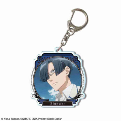 Black Butler -Boarding School Edition- Acrylic Keychain Design 18 Lawrence Brewer B (黒執事 -寄宿学校編- アクリルキーホルダー デザイン18ロレンス・ブルーアー B)