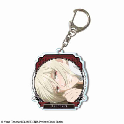 Black Butler -Boarding School Edition- Acrylic Key Chain Design 23 Joan Harcourt (黒執事 -寄宿学校編- アクリルキーホルダー デザイン23ジョアン・ハーコート)